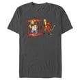 thumbnail image 1 of Men's The Simpsons Devil Flanders  Graphic Tee Charcoal Small, 1 of 5