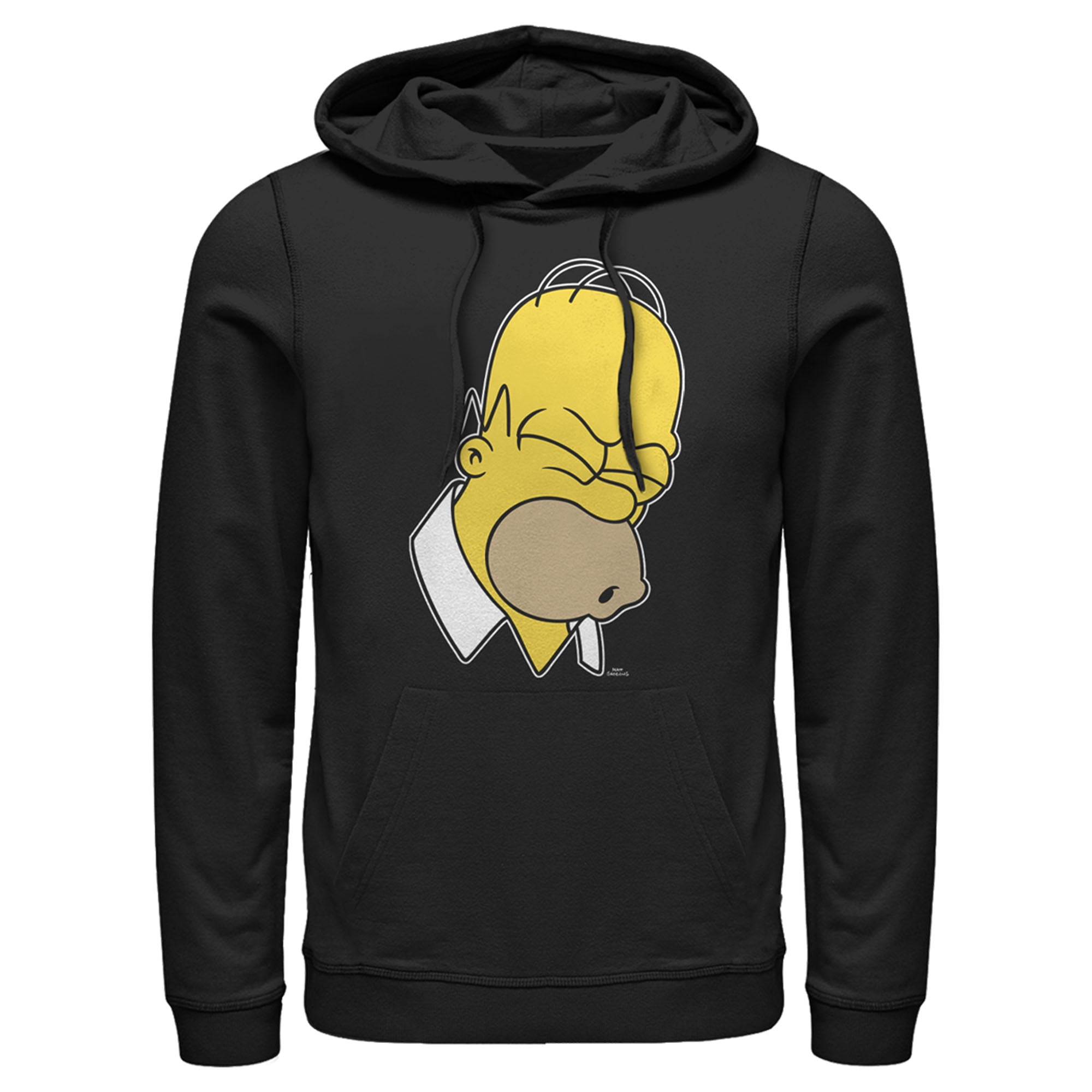 Men's Homer Simpson Doh Hoodie Black, 3X Large Philippines Ubuy - Main Image