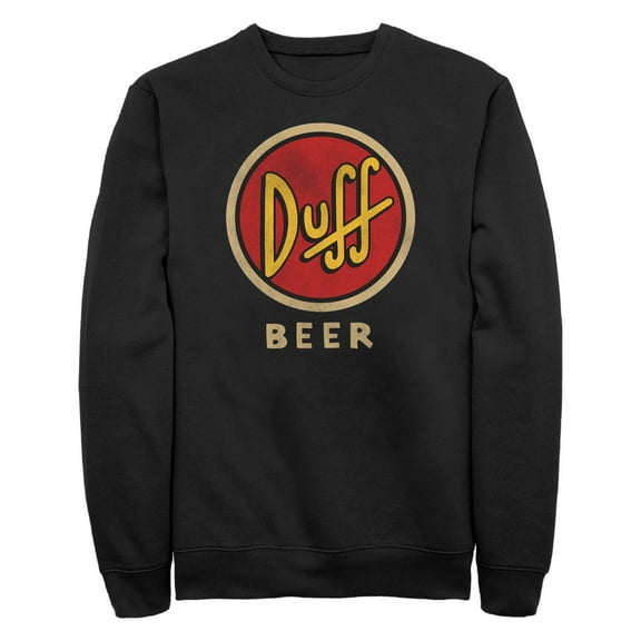 Men's The Simpsons Duff Classic Beer Logo Sweatshirt