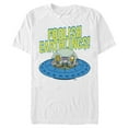 thumbnail image 1 of Men's The Simpsons Foolish Earthlings  Graphic Tee White Small, 1 of 5