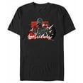 thumbnail image 1 of Men's The Simpsons Godzilla Homer Fire  Graphic Tee Black 2X Large, 1 of 5