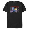 thumbnail image 1 of Men's The Simpsons Homer and the Devil Graphic Tee Black 2X Large, 1 of 5