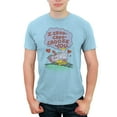 thumbnail image 1 of Men's The Simpsons I Choo-Choo-Choose You  Graphic Tee Light Blue Medium, 1 of 4