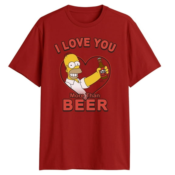 Men's The Simpsons More Than My Duff Beer Graphic T-Shirt
