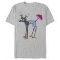 thumbnail image 1 of Men's The Simpsons Mutant Snowball II  Graphic Tee Silver 3X Large, 1 of 4