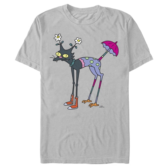 Men's The Simpsons Mutant Snowball II Graphic Tee Silver 3X Large