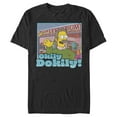 thumbnail image 1 of Men's The Simpsons Ned Flanders Leftorium Okily Dokily  Graphic Tee Black 3X Large, 1 of 5