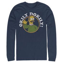 Men's The Simpsons Millhouse My Mom Says I'm Cool Long Sleeve ...