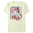thumbnail image 1 of Men's The Simpsons Poochie Dudemeisters  Graphic Tee Beige 3X Large, 1 of 4