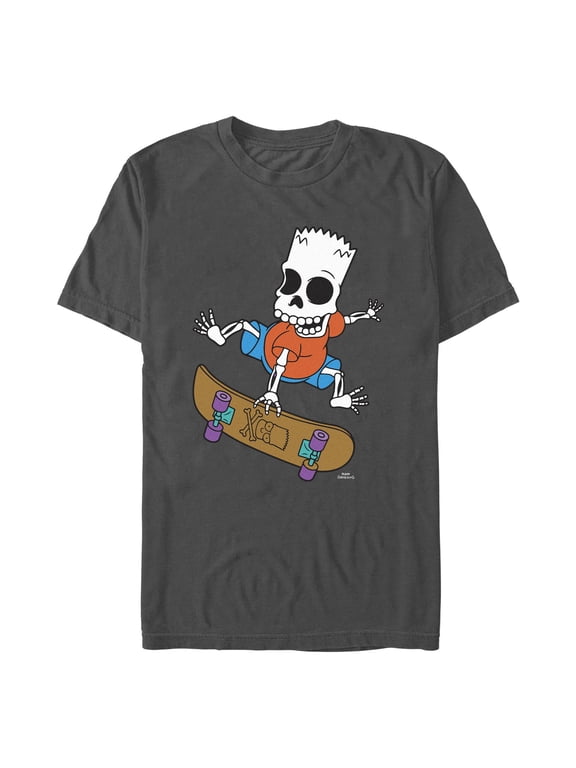 Men's The Simpsons Skater Bart Graphic T-Shirt