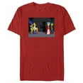 thumbnail image 1 of Men's The Simpsons Treehouse of Horror Mr. Burns Dracula Scene Graphic Tee Red 2X Large, 1 of 5
