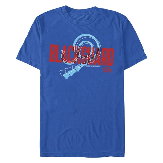 Men's The Suicide Squad Blackguard Graphic Tee Royal Blue Small