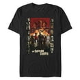 thumbnail image 1 of Men's The Suicide Squad Character Poster  Graphic Tee Black 2X Large, 1 of 5