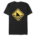 thumbnail image 1 of Men's The Suicide Squad King Shark Fin Sign  Graphic Tee Black Small, 1 of 5