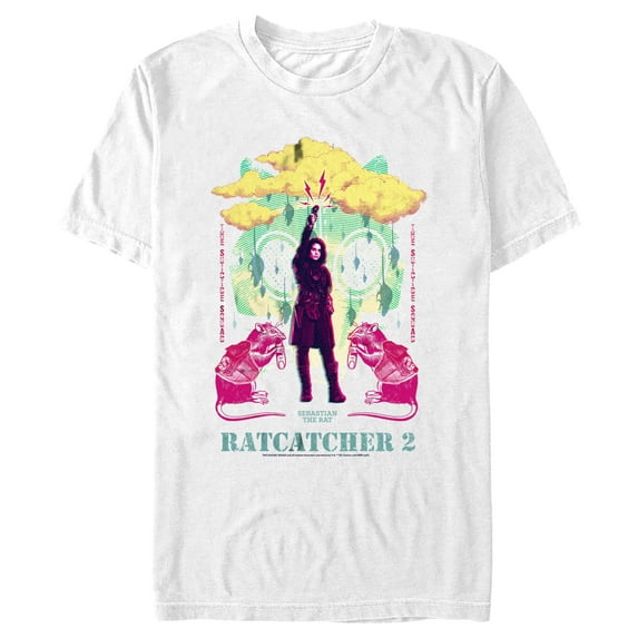 Men's The Suicide Squad Ratcatcher 2 Graphic Tee White Large