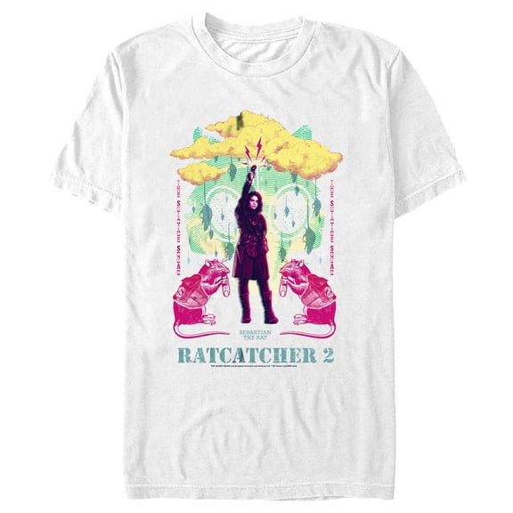 Men's The Suicide Squad Ratcatcher 2  Graphic Tee White Medium