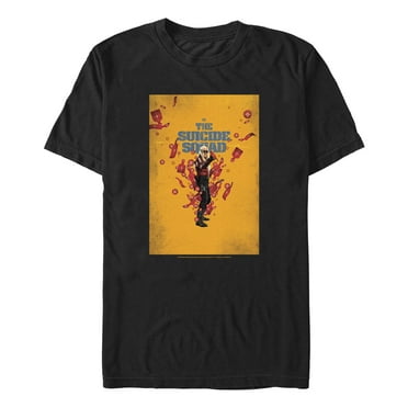 Men's The Suicide Squad Savant Poster  Graphic Tee Black Medium