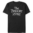 thumbnail image 1 of Men's The Twilight Zone Classic Logo  Graphic Tee Black 3X Large, 1 of 4