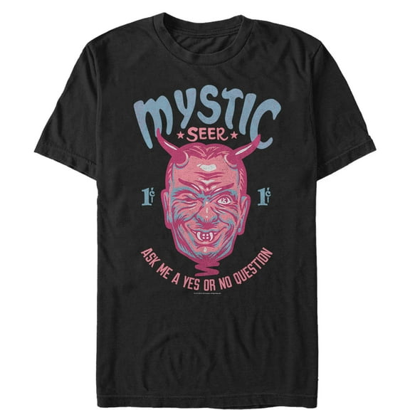 Men's The Twilight Zone Mystic Seer Episode  Graphic Tee Black X Large