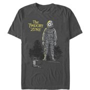 Mens The Twilight Zone The Fear Episode Graphic Tee Charcoal Large