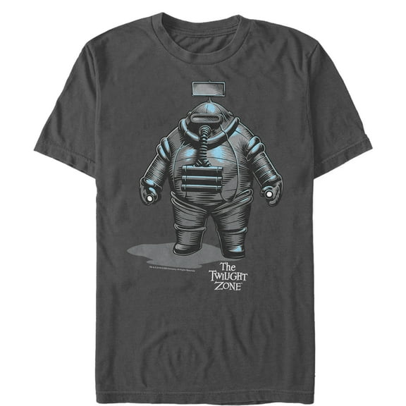 Men's The Twilight Zone The Invaders Episode Graphic Tee Charcoal Medium