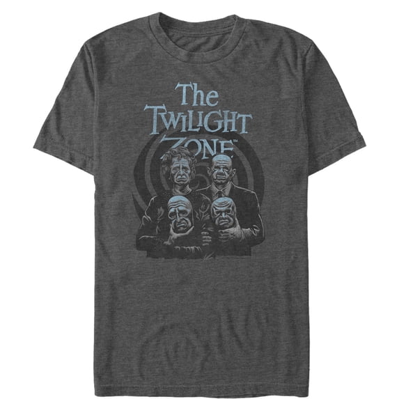 Men's The Twilight Zone The Masks Episode Graphic Tee Charcoal Heather Medium