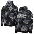 thumbnail image 1 of Men's The Wild Collective Black Arizona Cardinals Camo Pullover Hoodie, 1 of 3