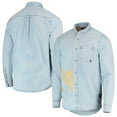 thumbnail image 1 of Men's The Wild Collective Blue LAFC Denim Button-Down Long Sleeve Shirt, 1 of 3