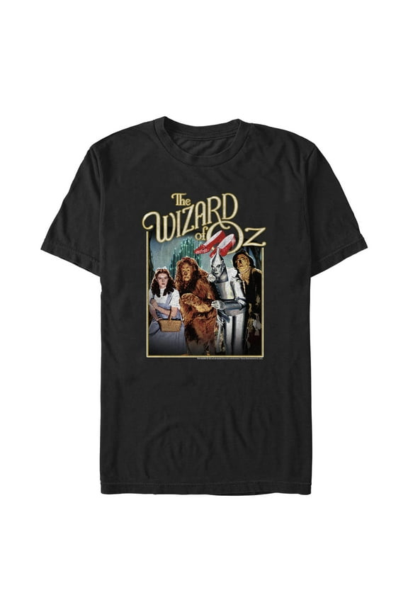 Men's The Wizard of Oz Classic Group Shot  Graphic T-Shirt