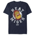 thumbnail image 1 of Men's The Year Without a Santa Claus Heat Miser Stamp  Graphic Tee Navy Blue Large, 1 of 5