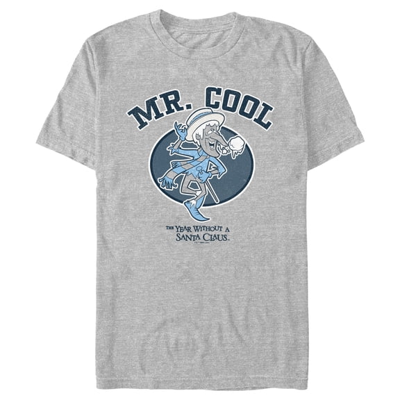Men's The Year Without a Santa Claus Mr. Cool Graphic Tee Athletic Heather X Large