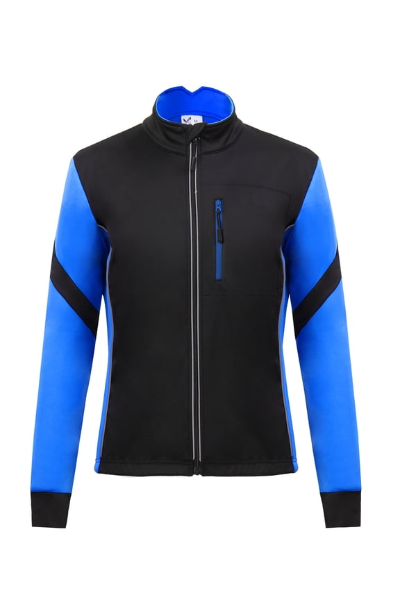 Men's Thermal Cycling Jacket Long Sleeve Snow Water Reflective Windproof Firewall Winter Biking Jacket