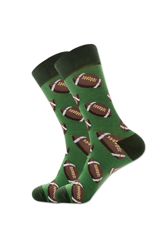 Men's Thermal Jacquard Long Socks 5-Pack Winter Fall Crew Socks for Cold Weather Comfort and Style Size:One Size