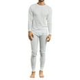 thumbnail image 1 of Men's Thermal Long Underwear Top Bottom Medium Weight Waffle Knit Warm Layering, 1 of 2