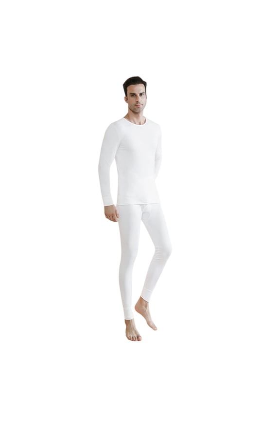 Men's Thermal Underwear Set Lined Base Layer Winter Cold Weather Gear Full Body
