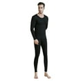 thumbnail image 1 of Men's Thermal Underwear Set Lined Base Layer Winter Cold Weather Gear Full Body, 1 of 7