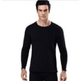 thumbnail image 1 of Men's Thermal Underwear Set Long Johns with Fleece Lined Base Layer Thermals Sets for Men, 1 of 3
