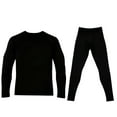 thumbnail image 1 of Men’s Thermal Underwear Set Long Sleeve Top and Full Length Bottoms Lightweight Stretch Base Layer for Everyday Wear, 1 of 4