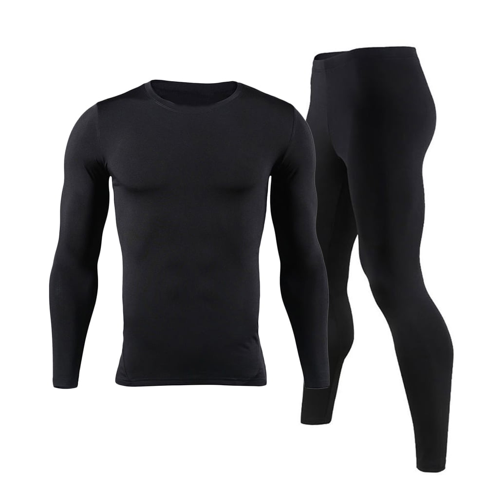 Men's Thermal Underwear Set Ultra Soft Fleece Lined Long John Set