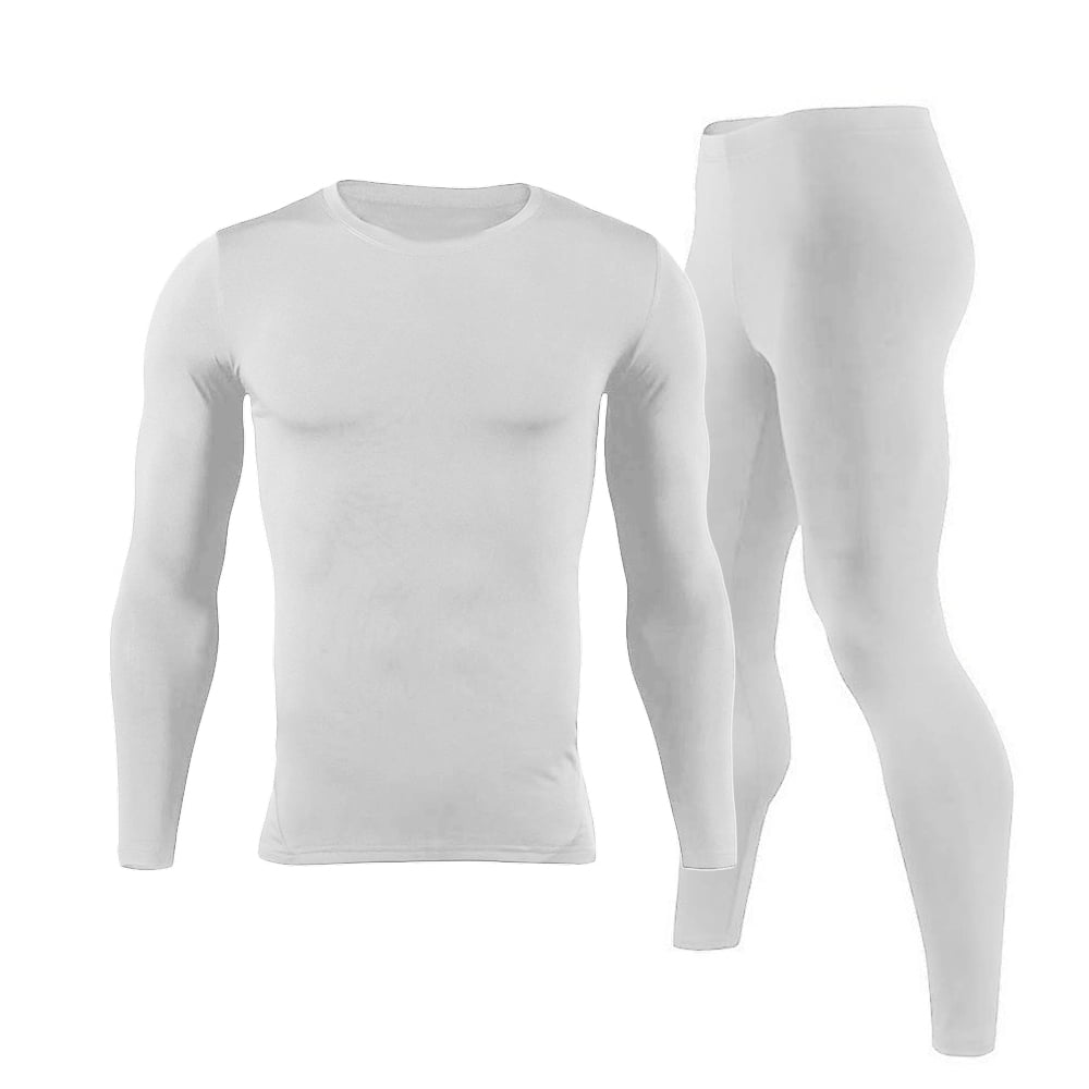 Men's Thermal Underwear Set Ultra Soft Fleece Lined Long John Set