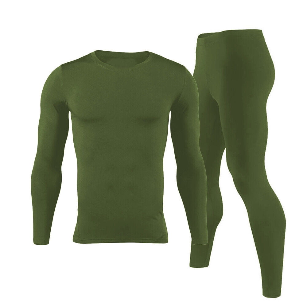Men's Thermal Underwear Set Ultra Soft Fleece Lined Long John Set