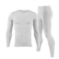 thumbnail image 1 of Men's Thermal Underwear Set, Ultra Soft Microfiber Soft Fleece Lined Long Johns Winter Warm Base Layer Top & Bottom Set, 1 of 6
