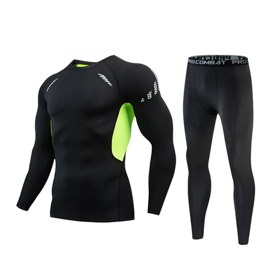 Men's Thermal Underwear Set Winter Base Layer Quick Heat Retention Cold Weather Gear