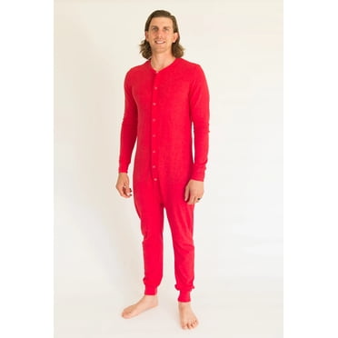Coldmast Union Suits in Red - 865-R - Regular Size main image 1