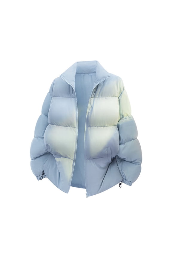 Men's Thicken Winter Warm Jackets Mid Length Puffer Parka Jacket Thermal Coats for Daily Wear White M