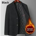 thumbnail image 1 of Men's Thickened Woolen Overcoat Winter Jacket, 1 of 4