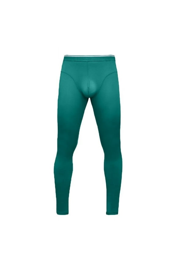Men's Thin Close-Fitting Leggings - Ice Smooth Breathable Nylon, Home/Sports Use, S-XXXL Sizes