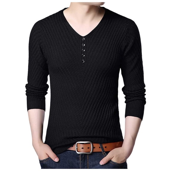 Men's Thin Wool Sweater Coat V Neck Long Sleeve Knitwear Casual Autumn Warm Soft Lightweight Comfortable Stylish Versatile Layering Piece