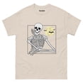 thumbnail image 1 of Men's Thinking Skeleton T-Shirt, 1 of 1