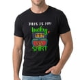 thumbnail image 1 of Men's This Is My Lucky Shirt Graphic T-Shirt, Premium Cotton Short Sleeve Crew Neck Tee, 1 of 7
